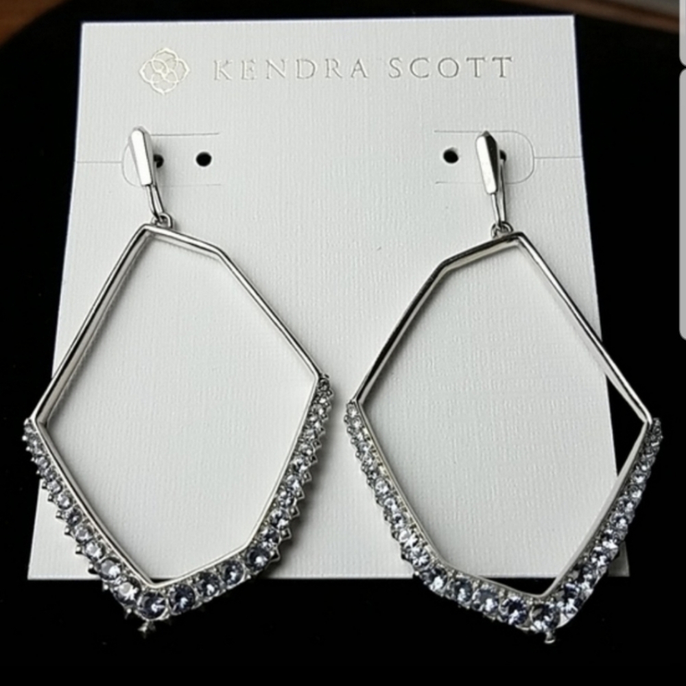 Kendra Scott, Nell, Lilac Crystal, Earrings